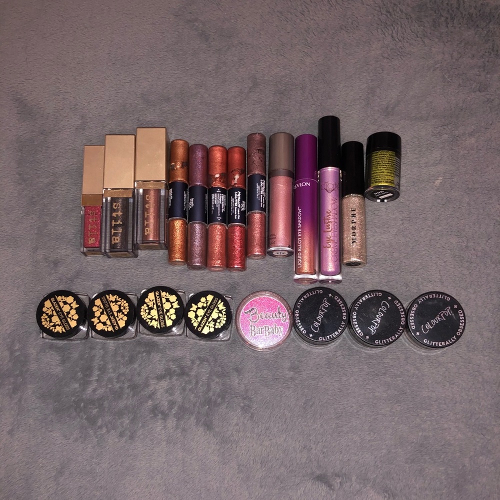 GLITTER, foiled shadows, & eye gloss bundles!